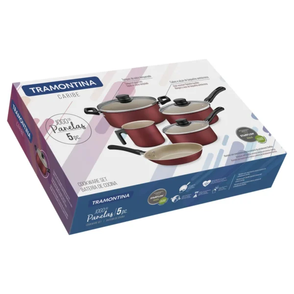 Olla tramontina x5 piezas - Image 2