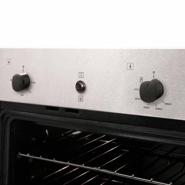 Horno de empotrar mixto acero / negro 60 cm 120V – HG 2555 – Acero Inox / Negro - Image 3