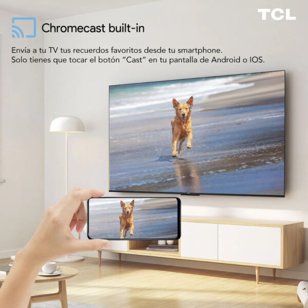 Smart tv TCL 43 ” 4k UHD LED HDR android Google TV - Image 3