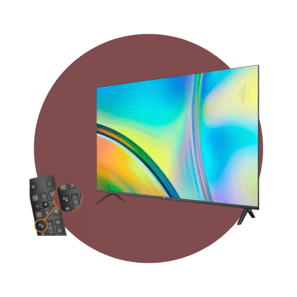 Pantalla TCL FHD de 32″ con tecnología Android Google TV