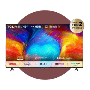 Smart tv TCL 43 ” 4k UHD LED HDR android Google TV