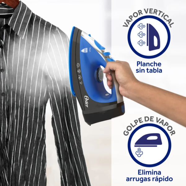 Plancha de vapor Oster con cable retráctil - Image 3