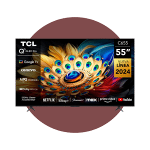 Smart Tv TCL 55" 4K GOOGLE TV QLED
