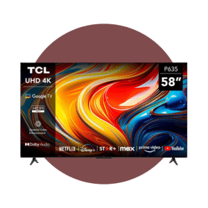 Smart TV TCL 58″ 4k UHD LED HDR 10 Android Google TV