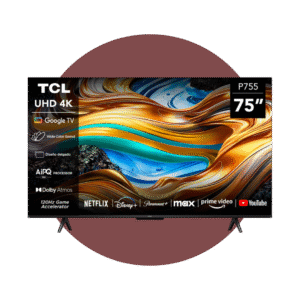 Smart tv TCL 75" con comando por voz android