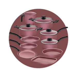 Olla tramontina bateria x10 piezas