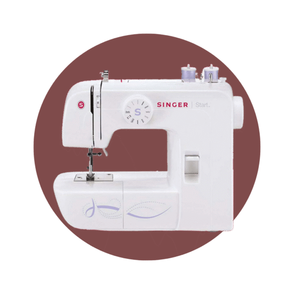 Máquina de Coser Doméstica Singer 6 Puntadas Color Blanco