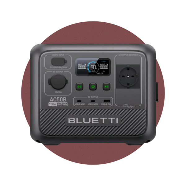 Generador Eléctrico Portatil BLUETTI | 700W - 448Wh