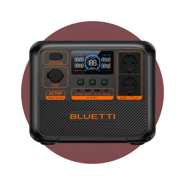 Generador Eléctrico Portatil BLUETTI | 1.000 W - 864 Wh