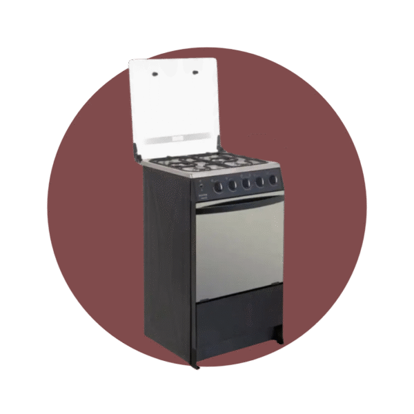 COCINA ECOLINE AMARIS 4 QUEMADORES Y HORNO PORCELANIZADO