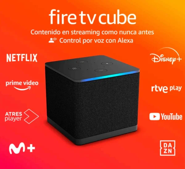 Amazon Fire TV Cube - Wi-Fi 6E y 4K Ultra HD - Image 3