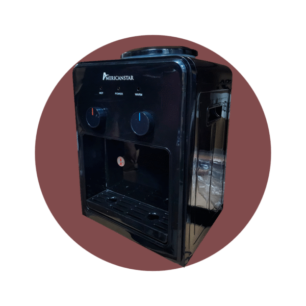 DISPENSADOR DE AGUA AMERICAN STAR NEGRO