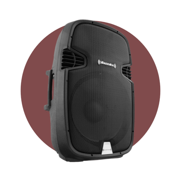 CAJA AMPLIFICADA BAZZUKA WOOFER DE 15″