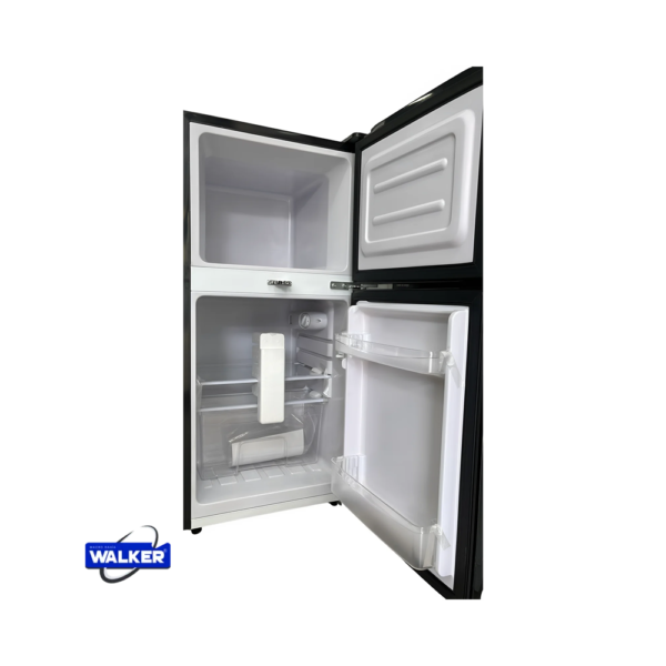 Minibar Walker Doble Puerta 108 Litros Vidrio Negro - Image 2