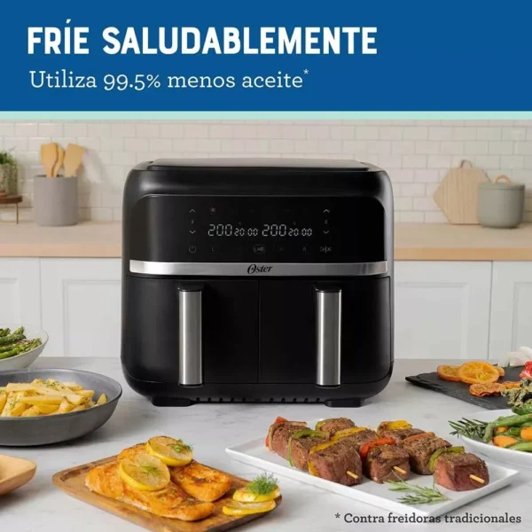 Freidora DE AIRE OSTER 7.6 L DOBLE BANDEJA - Image 3