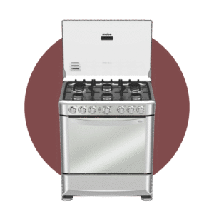 COCINA MABE 6 QUEMADORES INOX 76CM