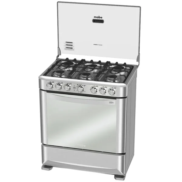COCINA MABE 6 QUEMADORES INOX 76CM - Image 2