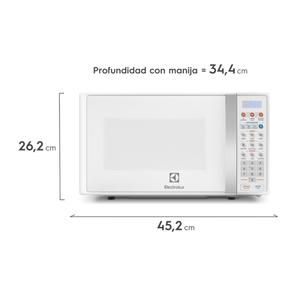 MICROONDAS 17LTS ELECTROLUX BLANCO - Image 3