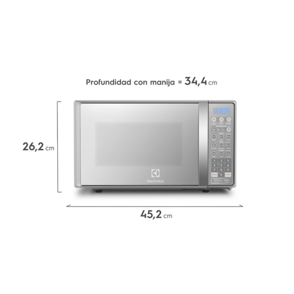 MICROONDAS ELECTROLUX 20LTS GRIS - Image 2