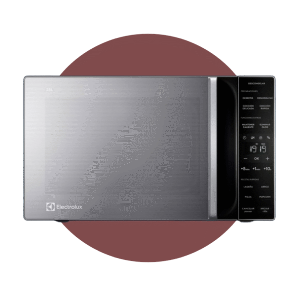 Microondas Electrolux Freestanding Eléctrico 25LT Silver