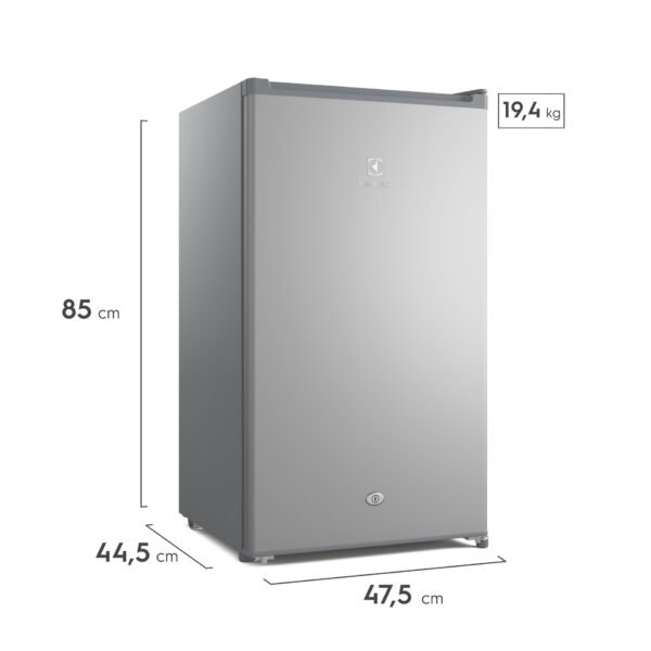NEVERA ELECTROLUX 90LTS ONE DOOR FROST SILVER - Image 3