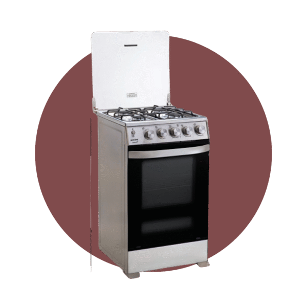 COCINA ECOLINE ERIKA 21″ 4 QUEMADORES