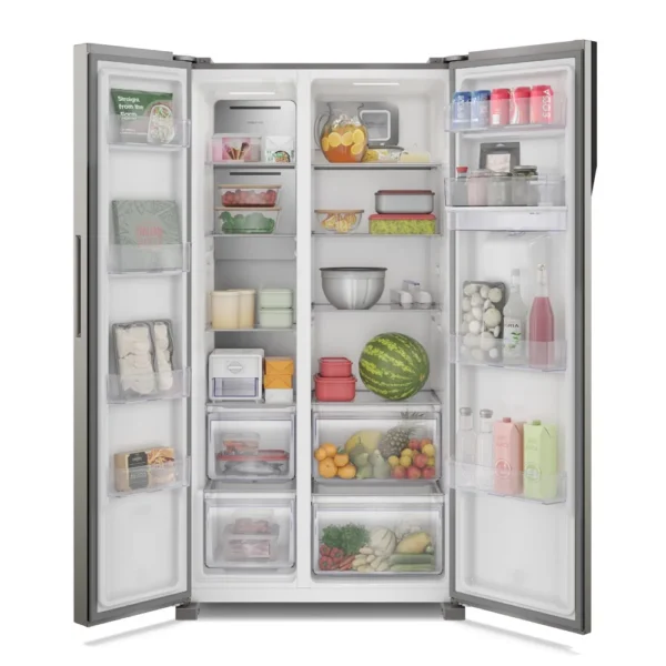 NEVERA ELECTROLUX SIDE BY SIDE C/DISP NEGRA 518LT - Image 3