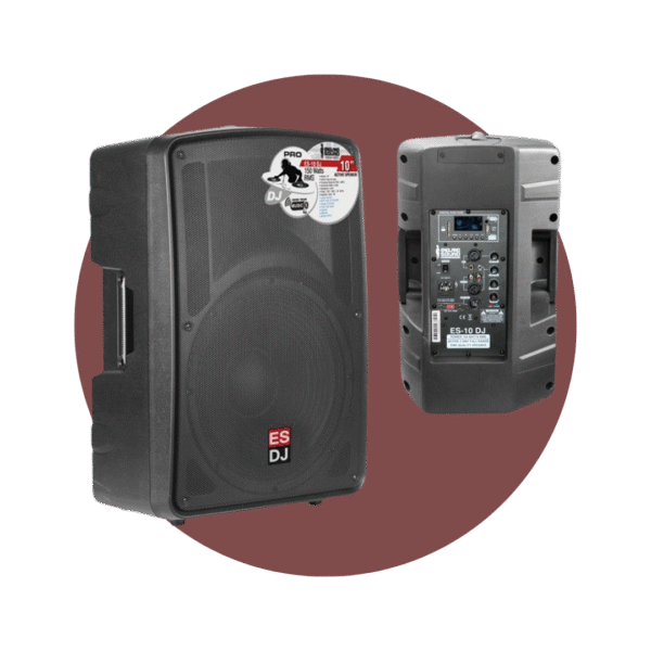 CAJA AMPLIFICADA ES-10 DJ-PRO CLASE AB