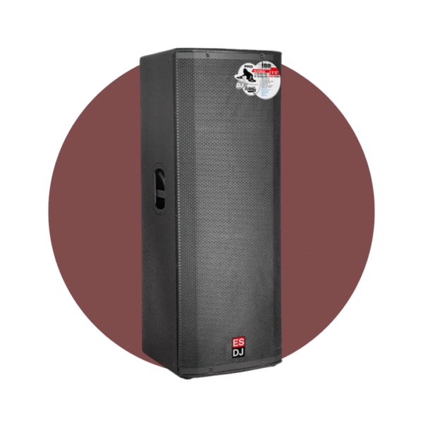 CAJA AMPLIFICADA England Sound 2*15" 1200W
