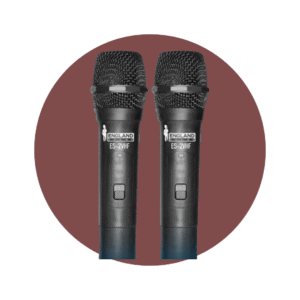 MIC. INALAMBRICO SONIC ES-2VHF B 2MIC