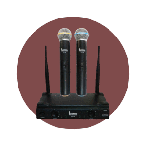 MICRÓFONO ENGLAND SOUND ES-58 INALÁMBRICO DUAL