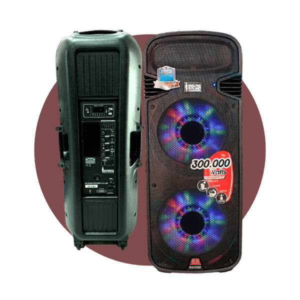 CAJA AMPLIFICADA ROCKER 2X15″