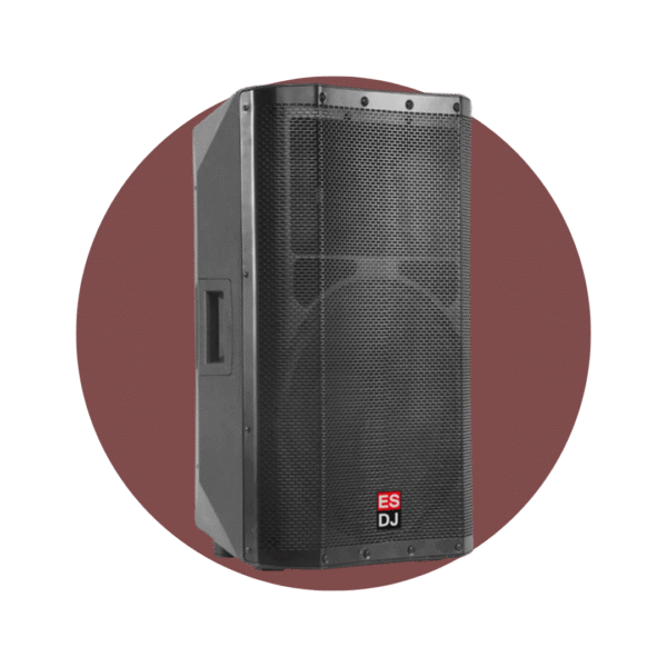 CAJA BI-AMPLIFICADA CLASE H 15″ 1800 Watts RMS