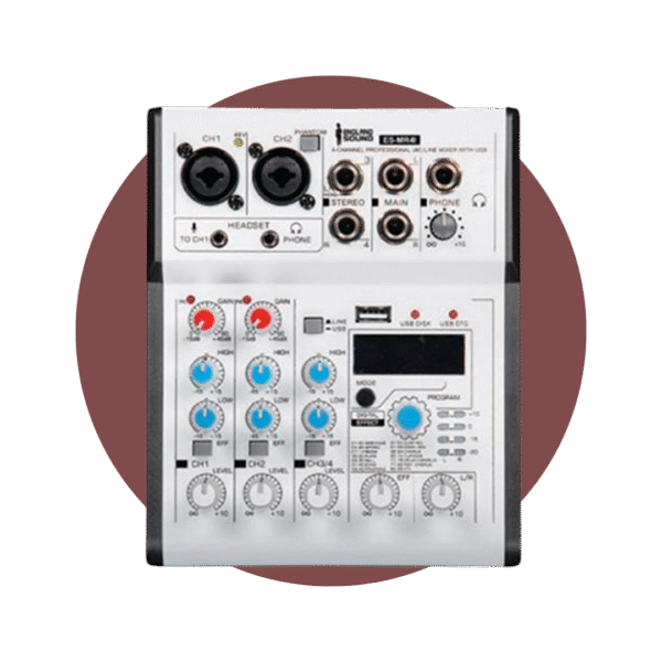 CONSOLA ENGLAND SOUND DE 4 CANALES