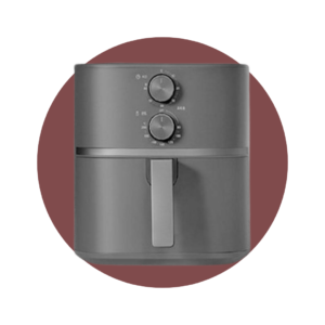 AIR FRYER HILUXE 5LTS 2 PERILLAS
