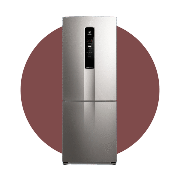 NEVERA ELECTROLUX BOTTOM FREEZER 400L SILVER