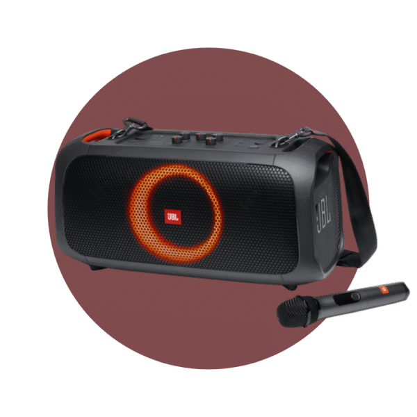 PARLANTE JBL PARTY BOX ON THE GO ESSENTIAL