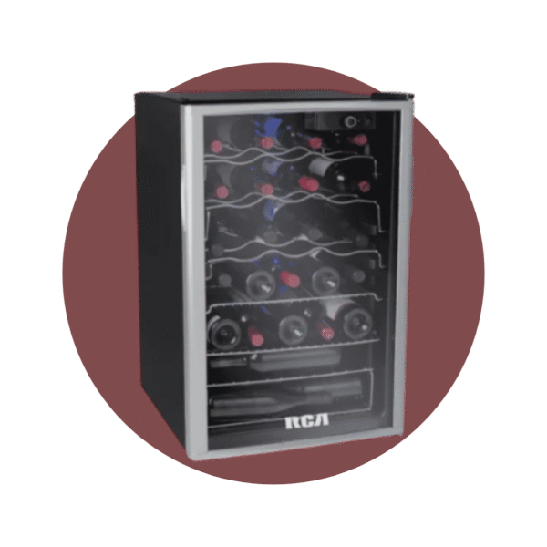 VINERA RCA 37 BOTELLAS VIDRIO TEMPLADO R600A