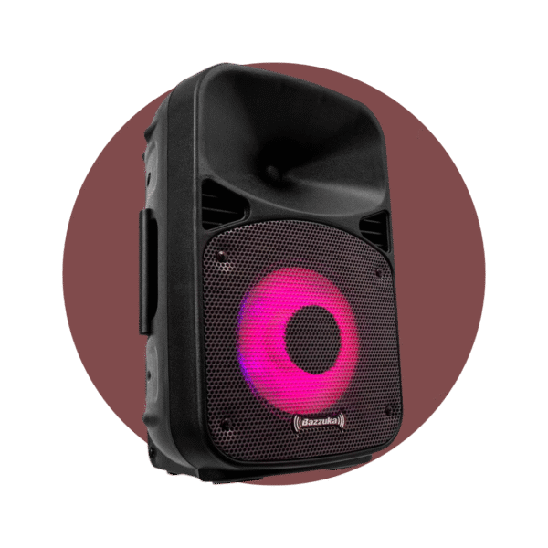 CAJA AMPLIFICADA BAZZUKA 8″ CON BATERÍA