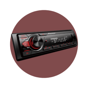 Radio Pioneer para Vehículo 50W x 4 Mosfet