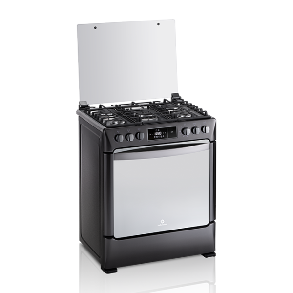 COCINA NIZA 5 QUEMADORES NEGRA 30″ - Image 2