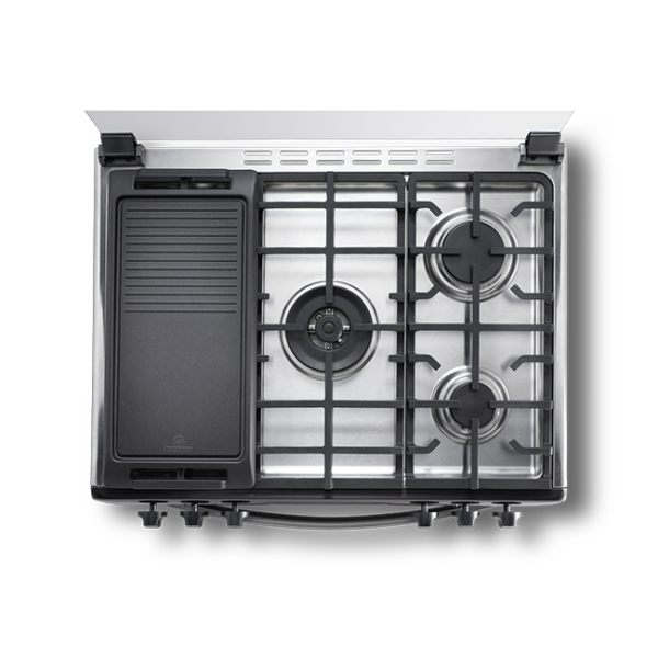 COCINA NIZA 5 QUEMADORES NEGRA 30″ - Image 4