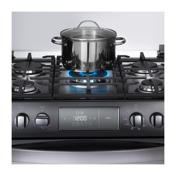 COCINA NIZA 5 QUEMADORES NEGRA 30″ - Image 5