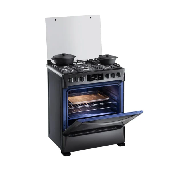 COCINA SMART NIZA 5 QUEMADORES NEGRA 30" - Image 2