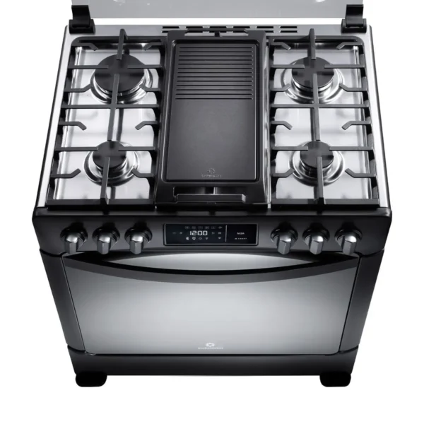 COCINA SMART NIZA 5 QUEMADORES NEGRA 30" - Image 6