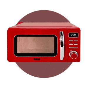 Microondas RCA Retro Vintage Rojo, 20 LT