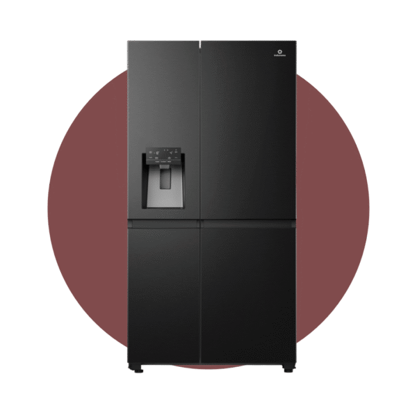REFRIGERADORA INDURAMA SIDE BY SIDE 669 LITROS NEGRA