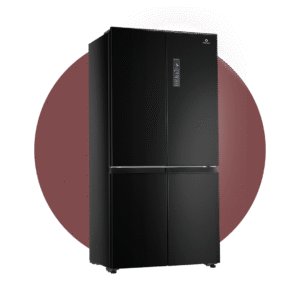 REFRIGERADORA INDURAMA CROSS DOOR 586 LITROS NEGRA
