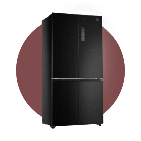 REFRIGERADORA INDURAMA CROSS DOOR 586 LITROS NEGRA