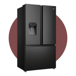 REFRIGERADORA INDURAMA FRENCH DOOR 676 LTS NEGRA